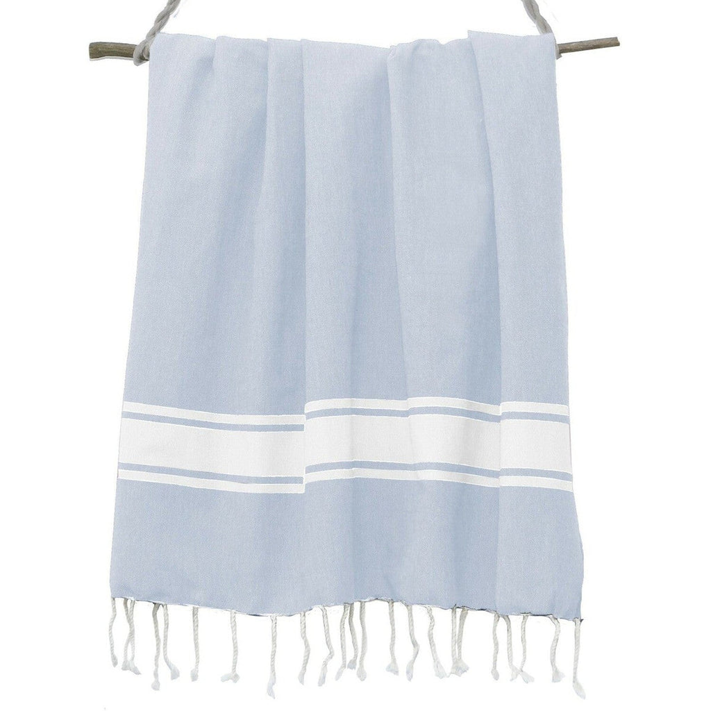 St Tropez - Fouta - Bleu Pâle