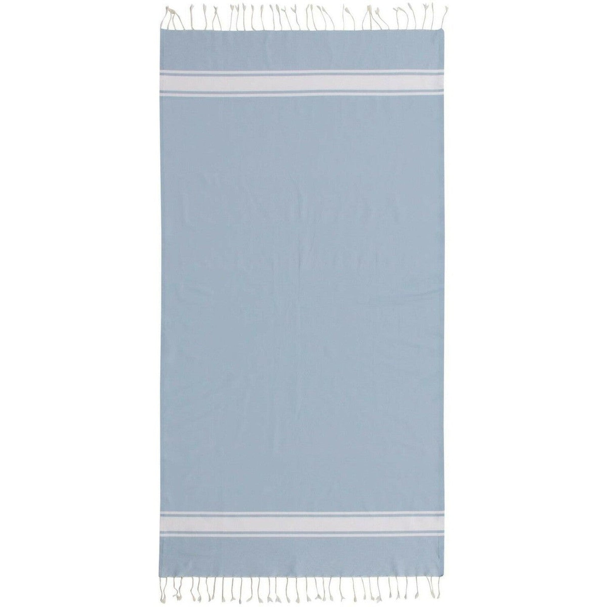St Tropez - Fouta - Bleu Pâle