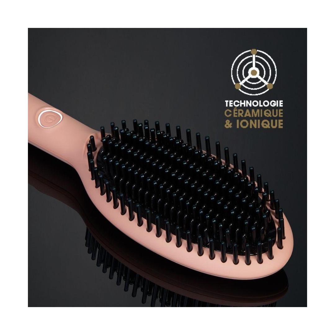 Brosse Chauffante Lissante Ghd Glide Rose
