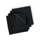 Louis - Lot De 4 Serviettes De Table - Fusain