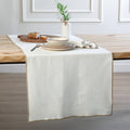 Jules - Chemin De Table - Blanc/Sable