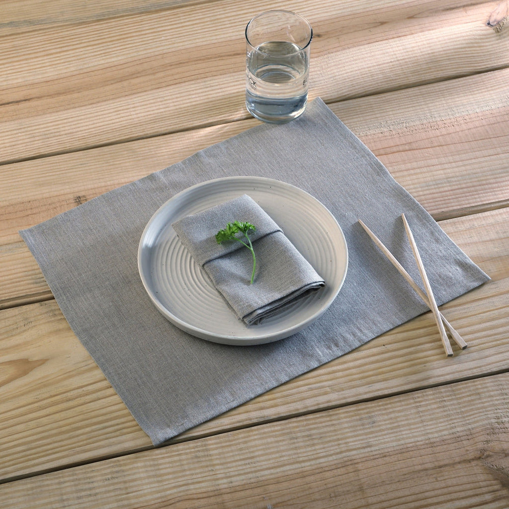Paul - Lot De 4 Serviettes De Table - Naturel