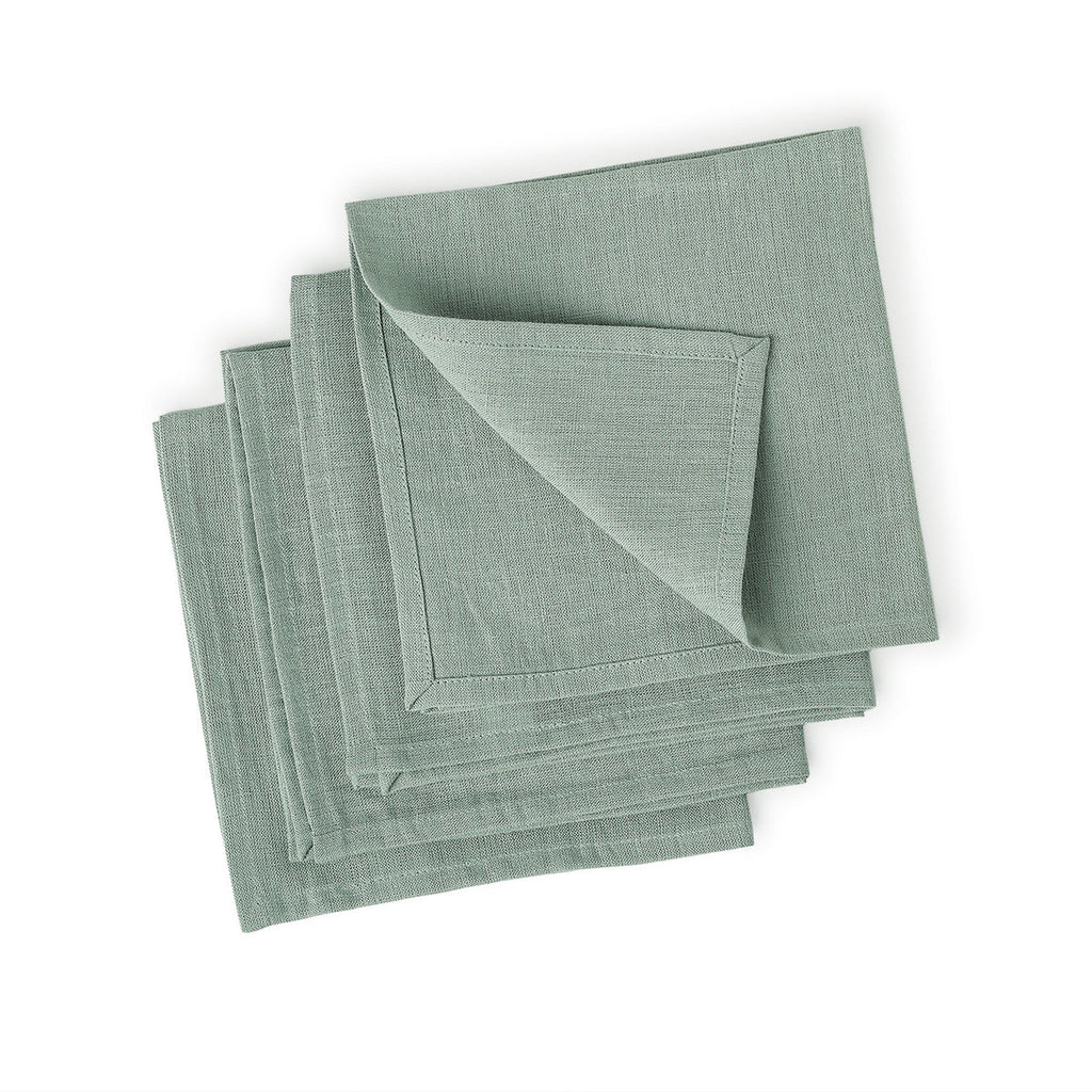 Paul - Lot De 4 Serviettes De Table - Vert Céladon