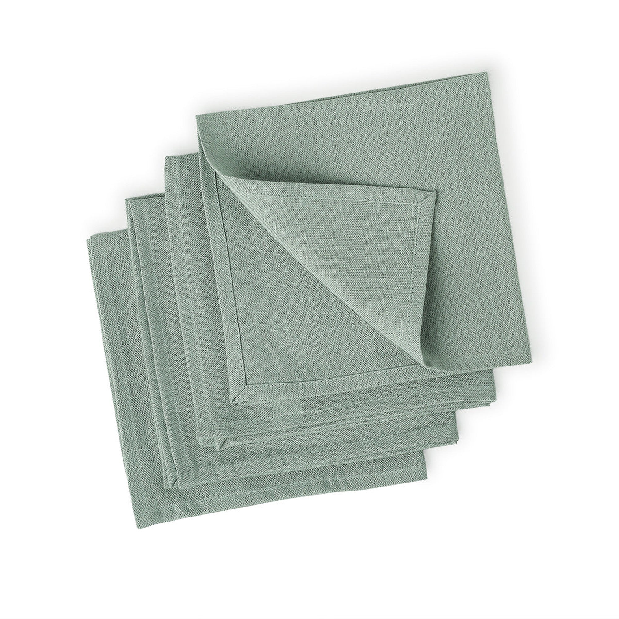 Paul - Lot De 4 Serviettes De Table - Vert Céladon