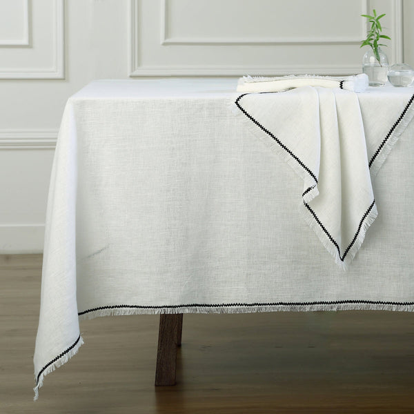 Gabriel - Nappe - Blanc/Noir