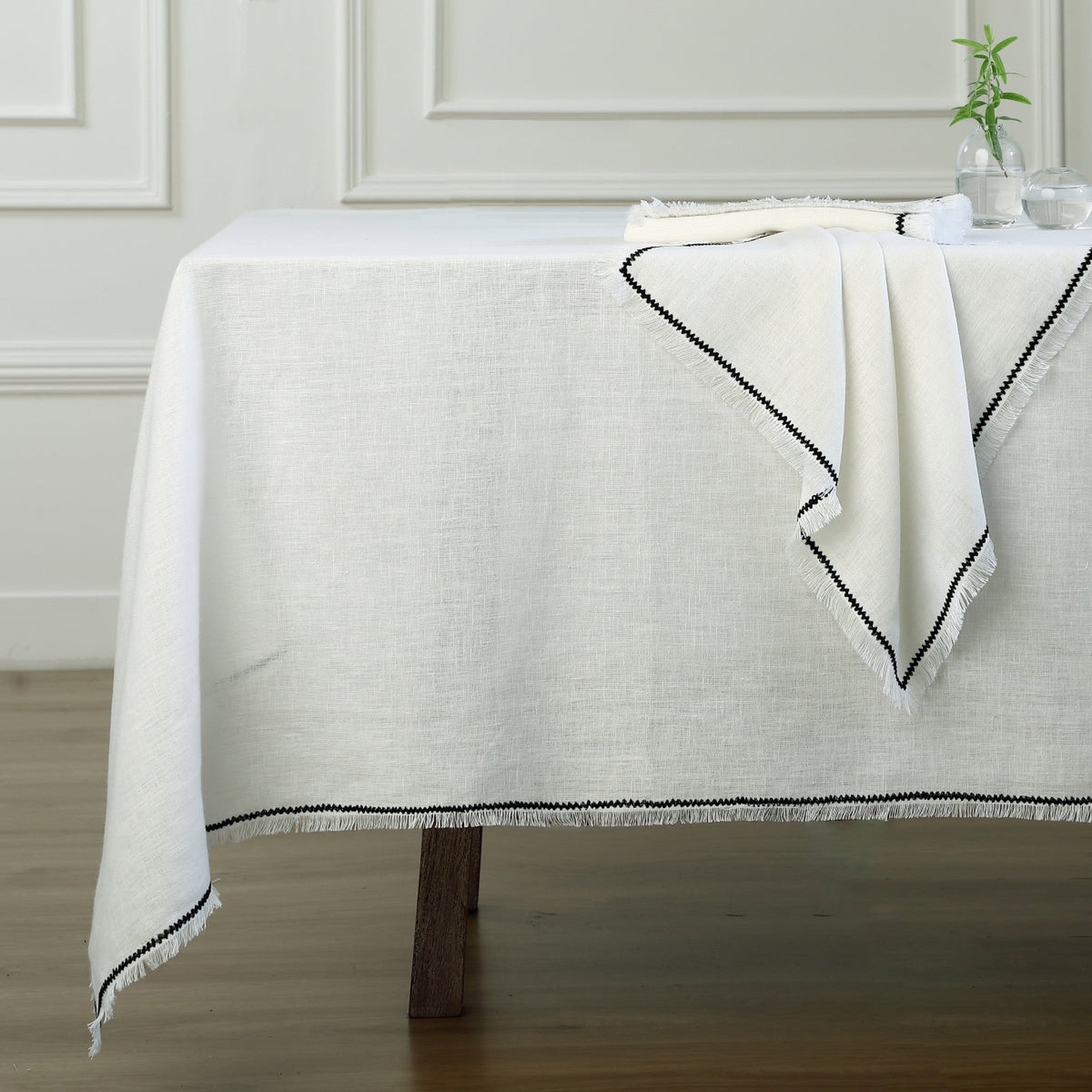 Gabriel - Nappe - Blanc/Noir