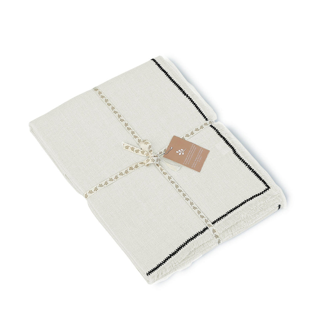 Gabriel - Nappe - Blanc/Noir