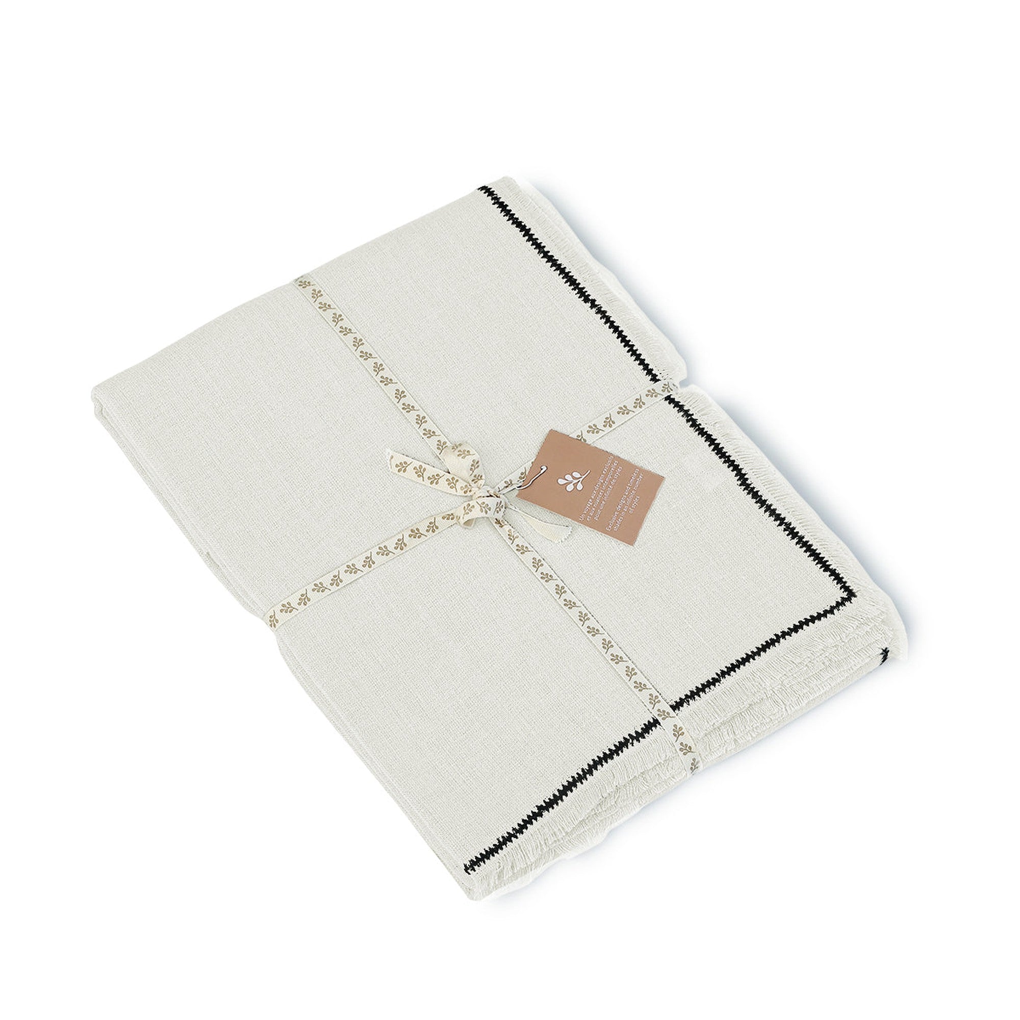 Gabriel - Nappe - Blanc/Noir
