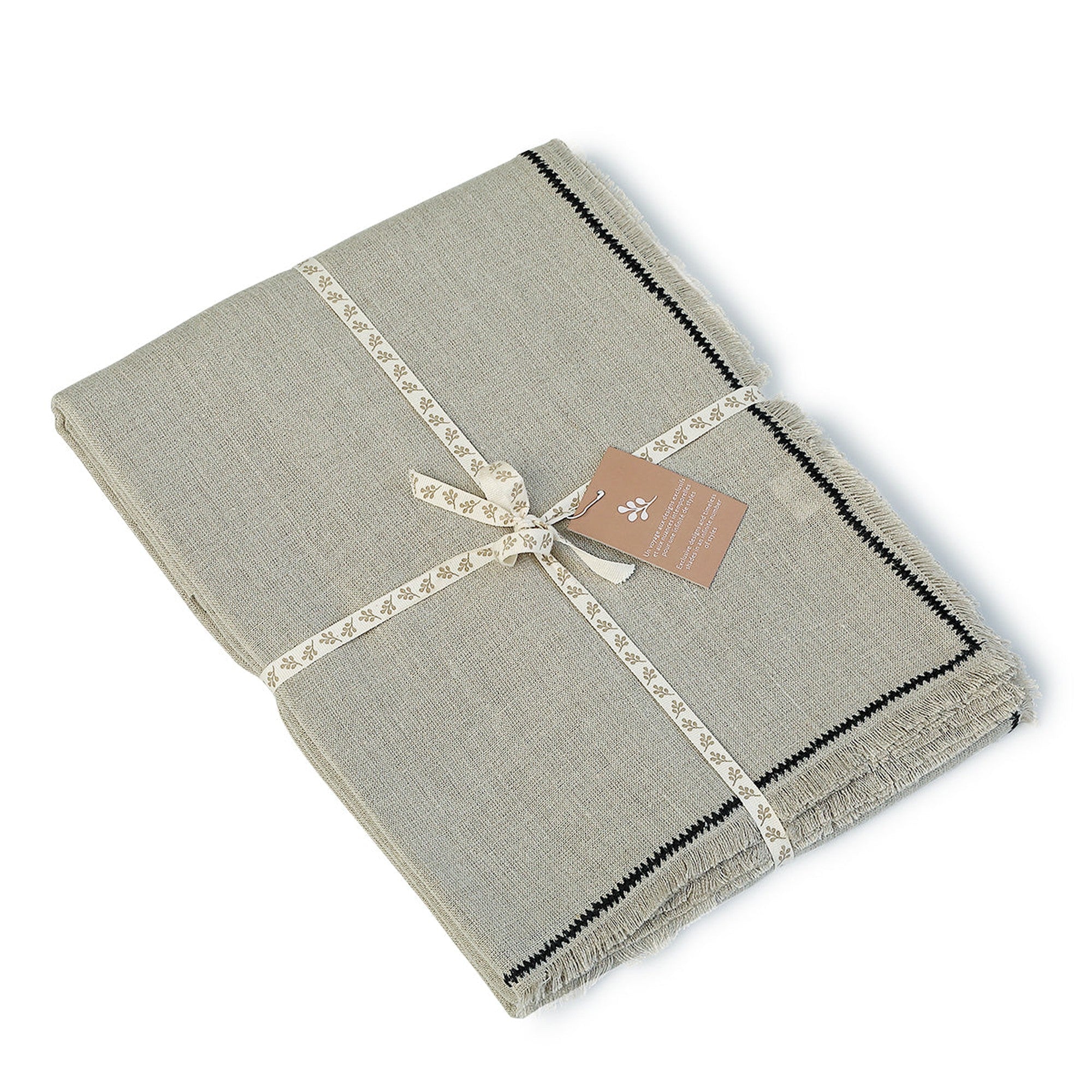 Gabriel - Nappe - Naturel/Noir