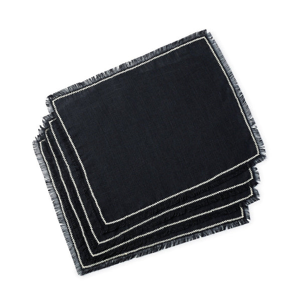 Gabriel - Set De Table (X4) - Fusain/Sable