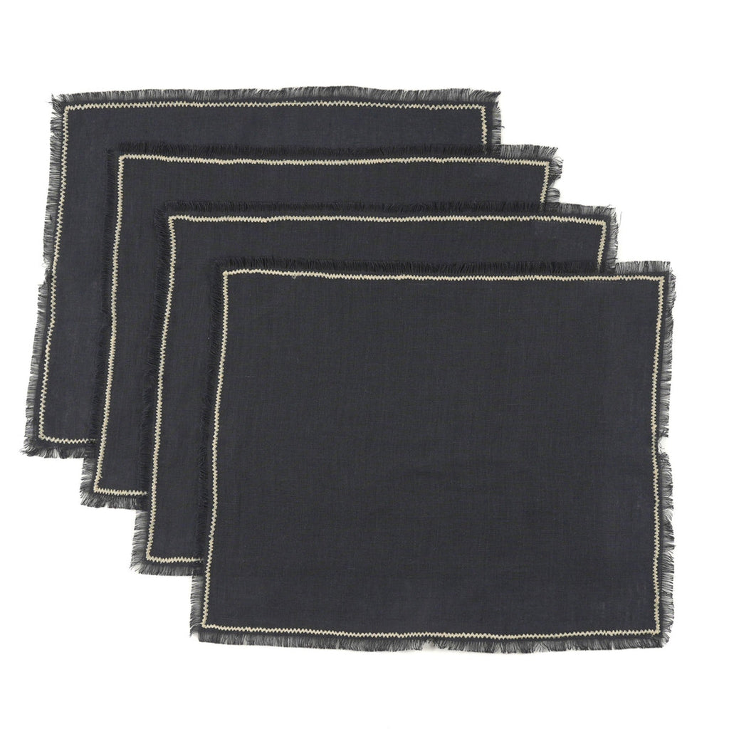 Gabriel - Set De Table (X4) - Fusain/Sable