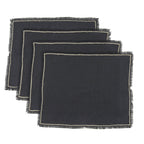 Gabriel - Set De Table (X4) - Fusain/Sable