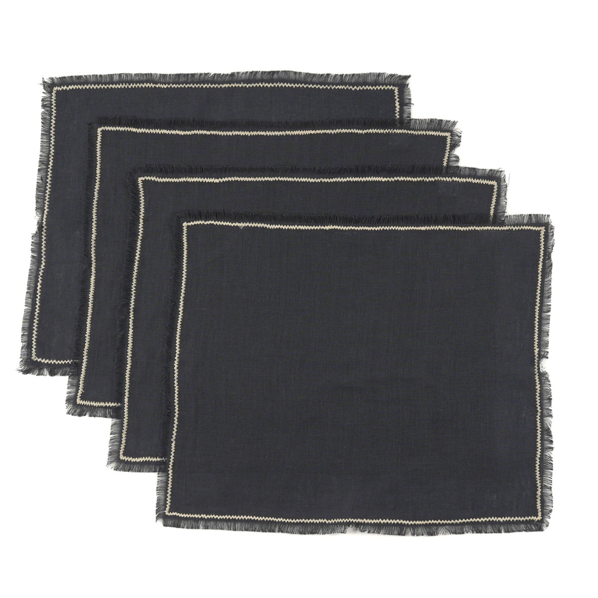 Gabriel - Set De Table (X4) - Fusain/Sable
