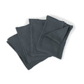 Carla - Lot De 4 Serviettes De Table - Bleu Orage