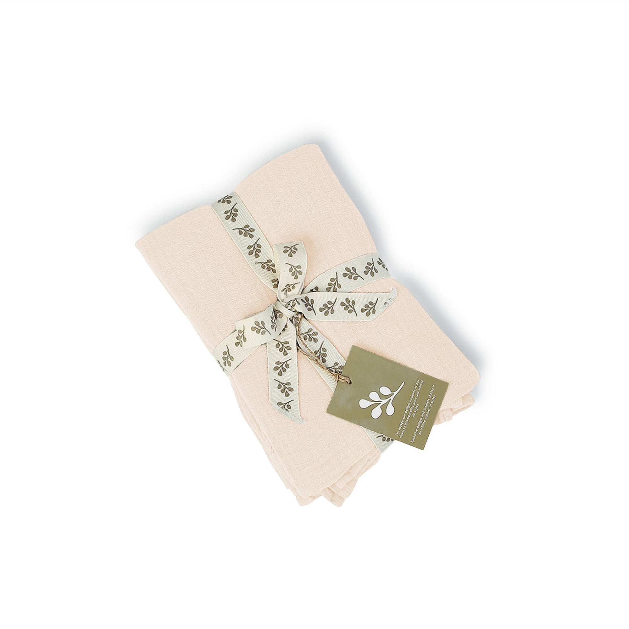 Carla - Lot De 4 Serviettes De Table - Rose