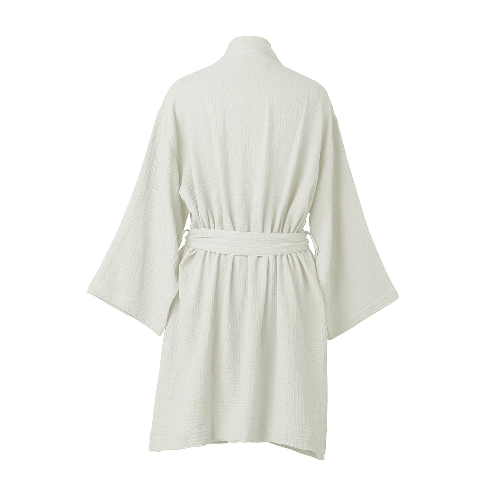 Carla - Peignoir Kimono - Blanc