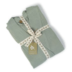 Carla - Peignoir Kimono - Vert Céladon