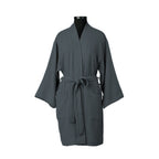 Carla - Peignoir Kimono - Bleu Orage