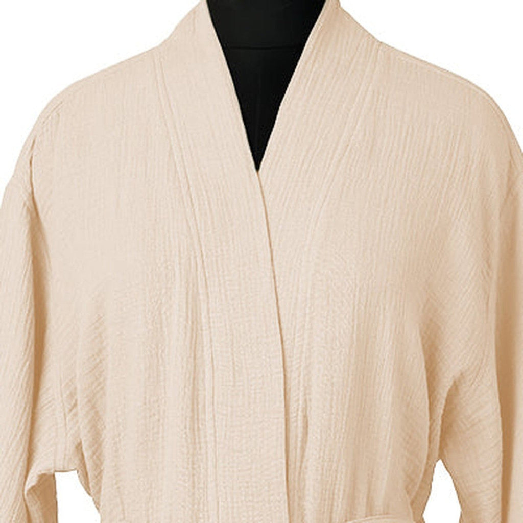 Carla - Peignoir Kimono - Rose
