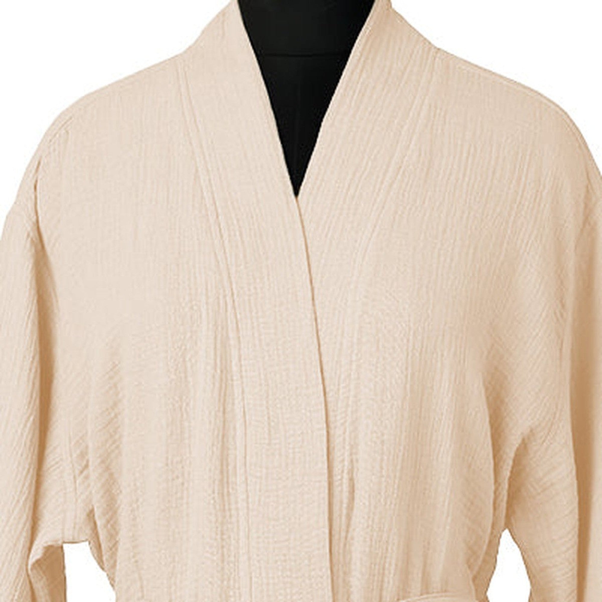 Carla - Peignoir Kimono - Rose