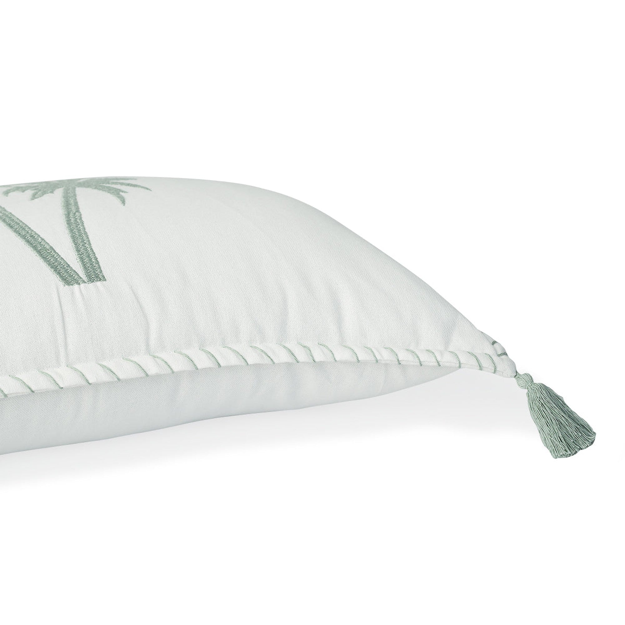 Oasis - Housse De Coussin - Bleu Orage