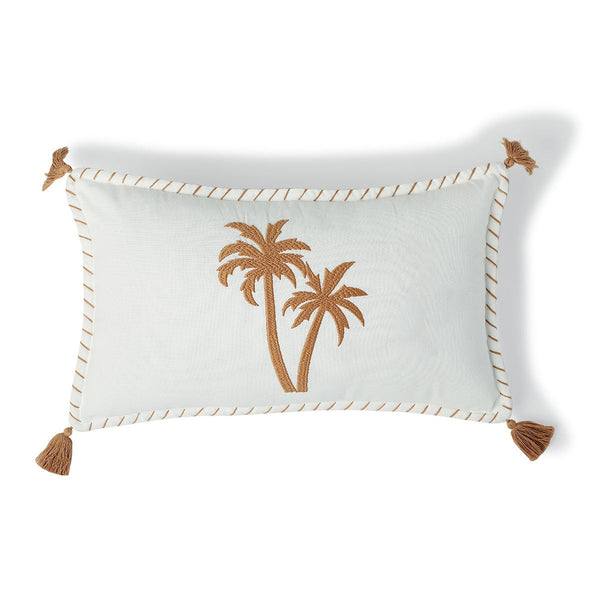 Oasis - Housse De Coussin - Terre De Sienne