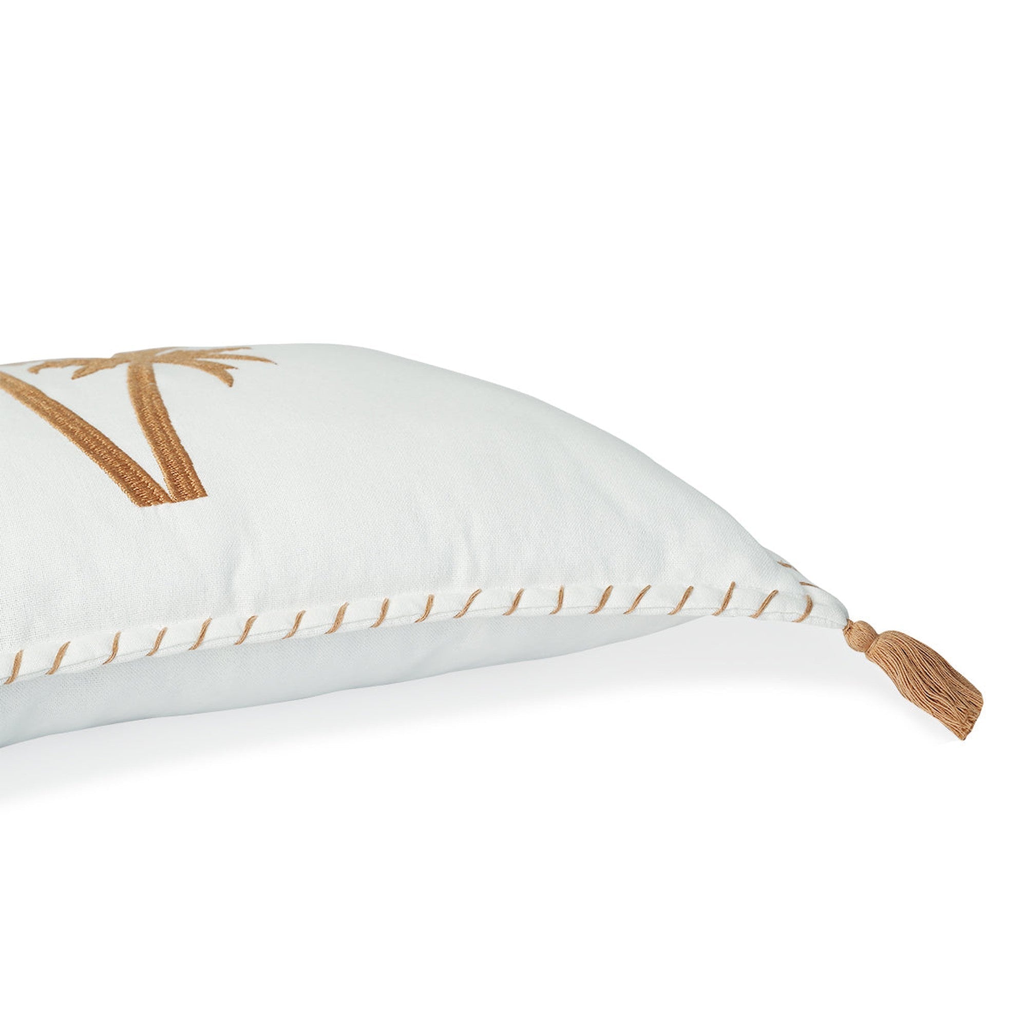 Oasis - Housse De Coussin - Terre De Sienne
