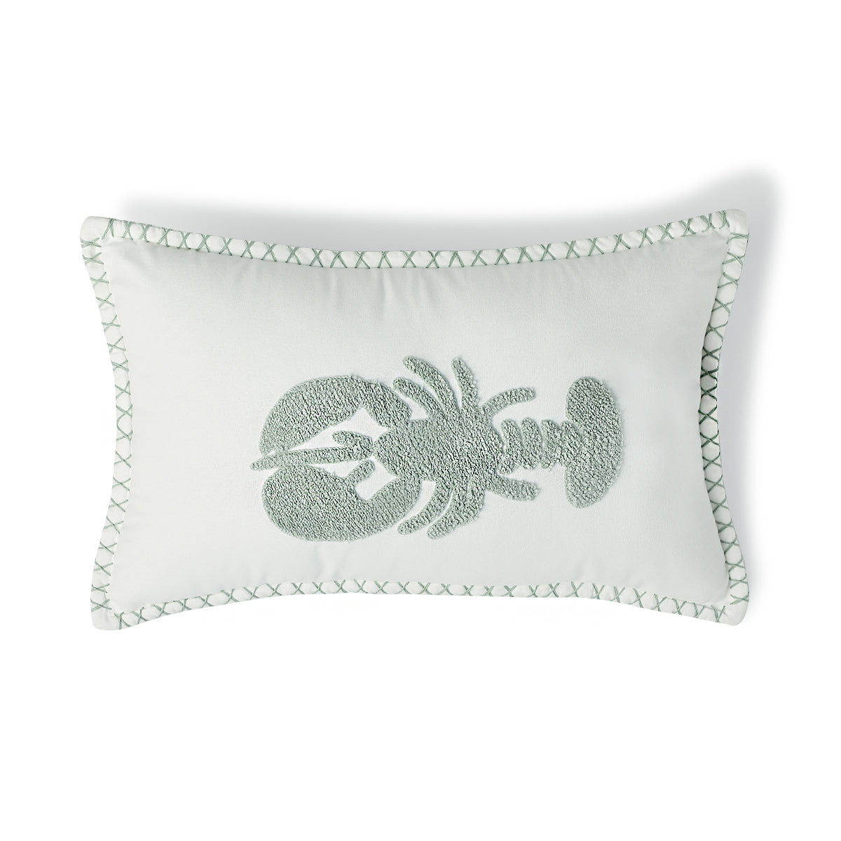 Lobster - Housse De Coussin - Bleu Orage