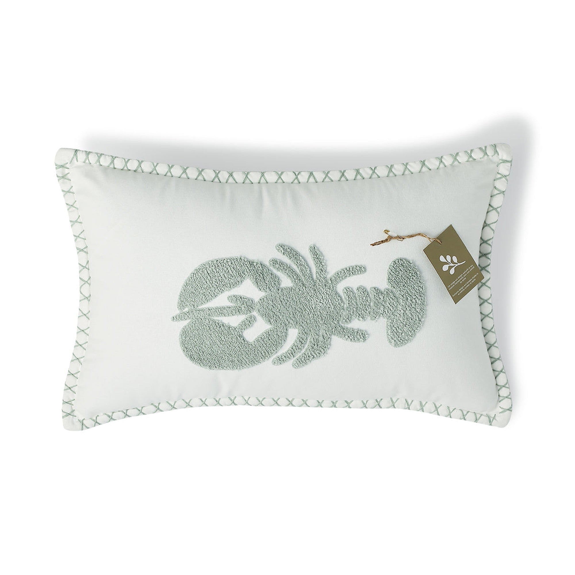 Lobster - Housse De Coussin - Bleu Orage