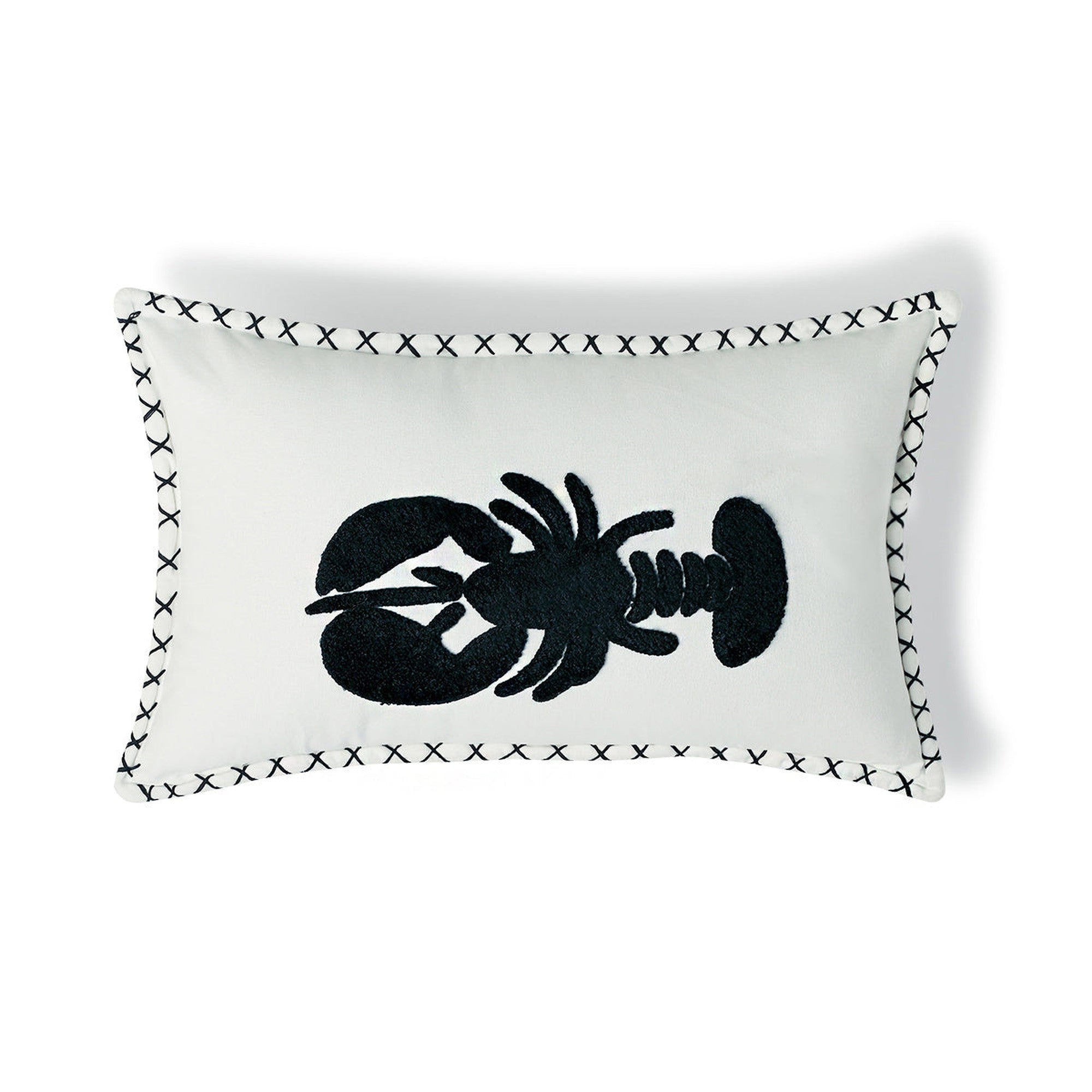 Lobster - Housse De Coussin - Bleu Marine