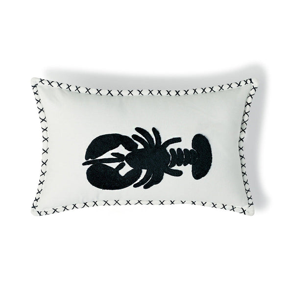 Lobster - Housse De Coussin - Bleu Marine