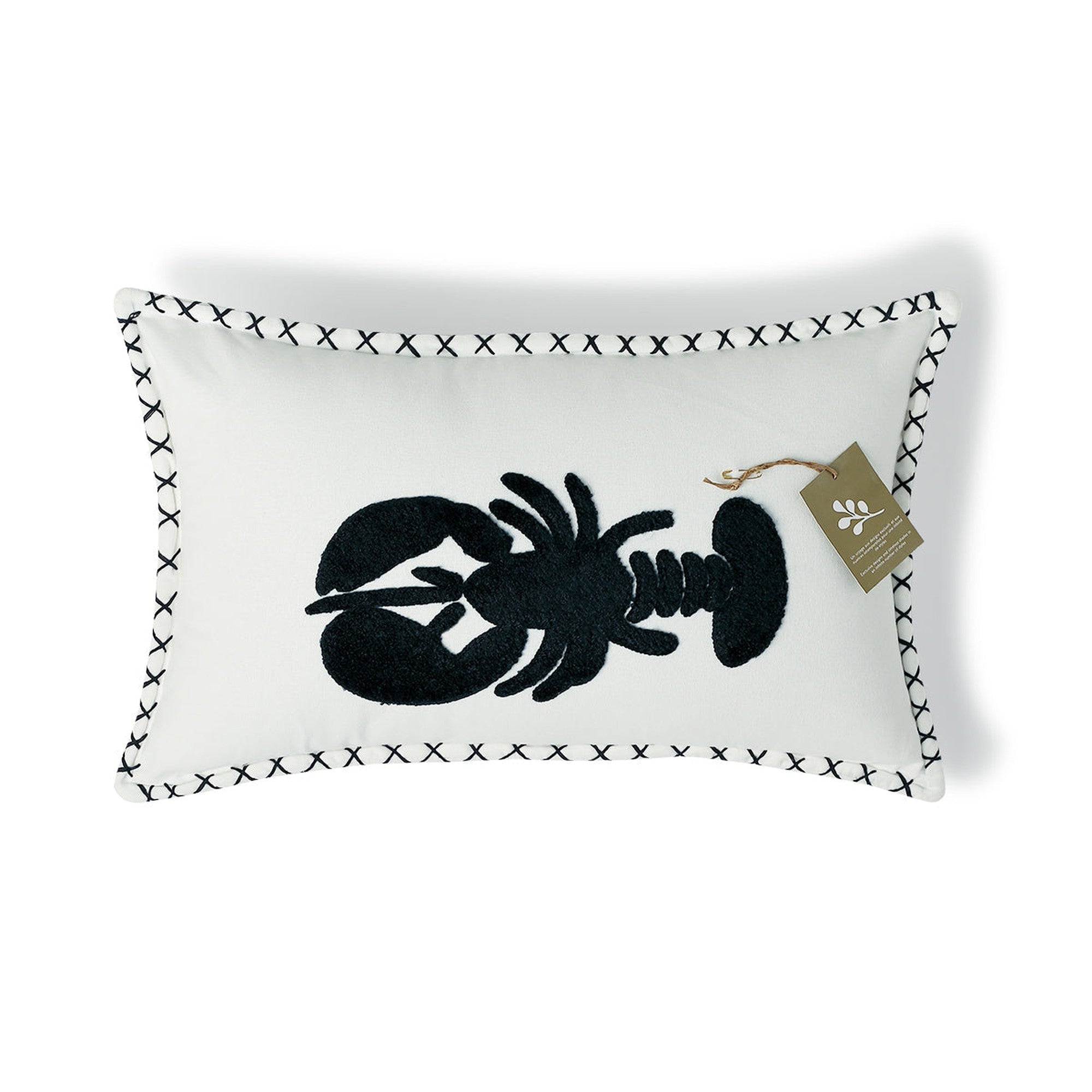 Lobster - Housse De Coussin - Bleu Marine
