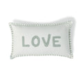Xlove - Housse De Coussin - Bleu Glacier