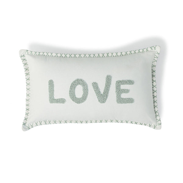 Xlove - Housse De Coussin - Bleu Glacier