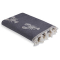 Homard - Fouta Jacquard - Gris Moyen