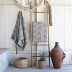 Homard - Fouta Jacquard - Vert D'Eau