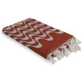 Cabana - Fouta Jacquard - Terracotta