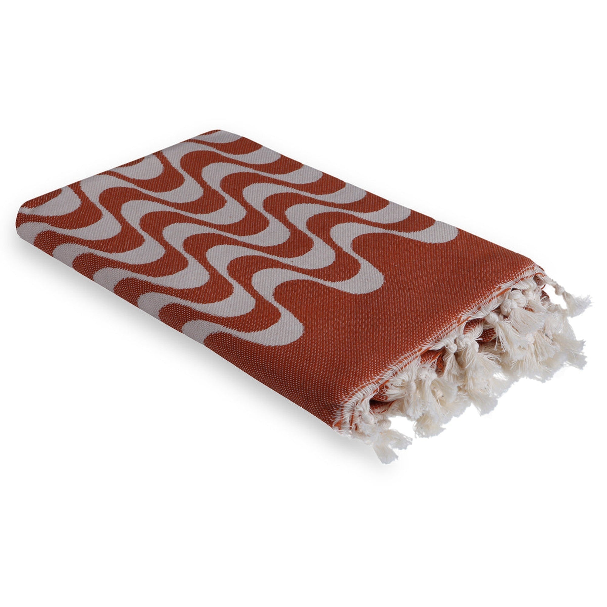 Cabana - Fouta Jacquard - Terracotta