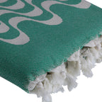 Cabana - Fouta Jacquard - Vert Brésil