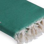 Palmier - Fouta Jacquard - Vert Brésil