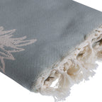 Ananas - Fouta Jacquard - Vert D'Eau