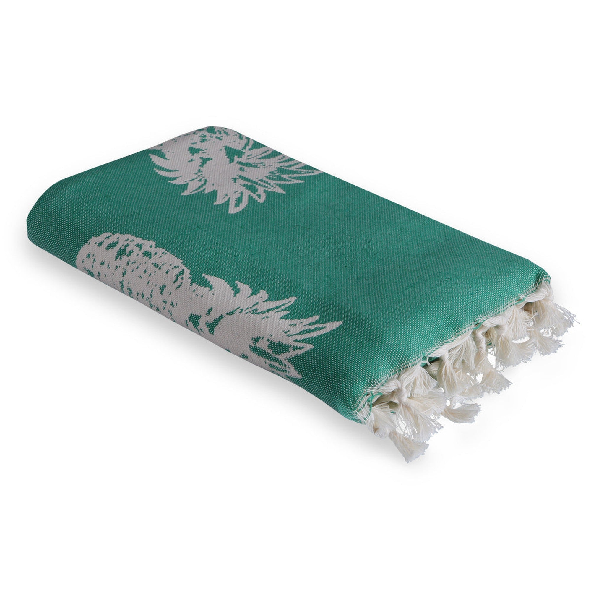 Ananas - Fouta Jacquard - Vert Brésil