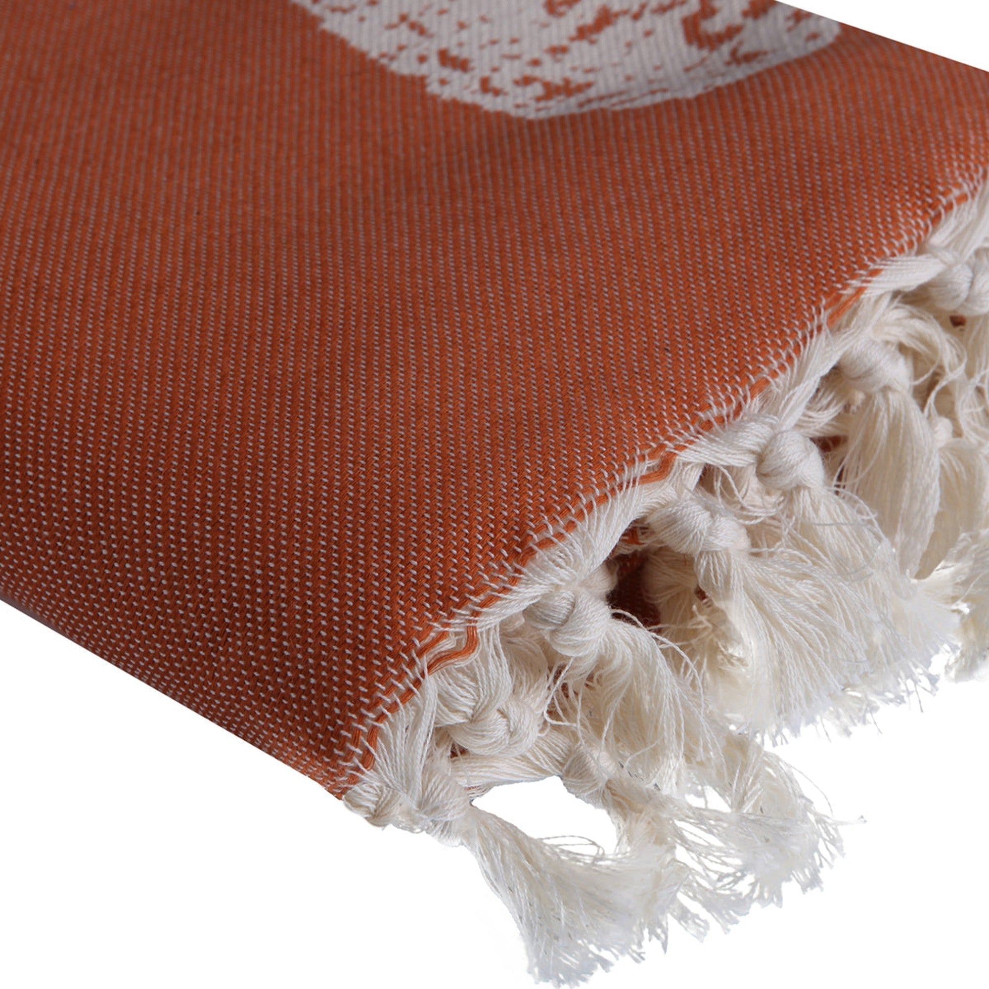 Ananas - Fouta Jacquard - Terracotta