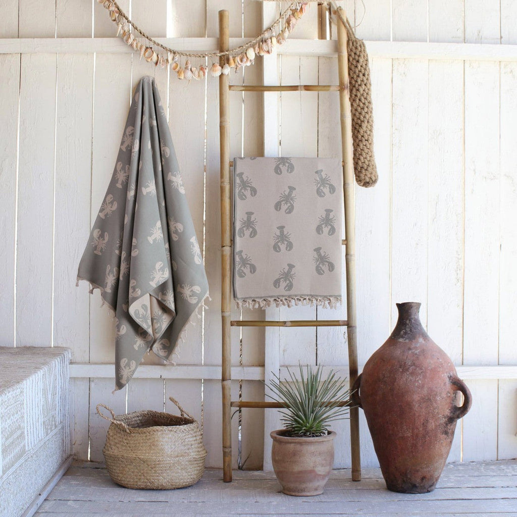 Homard - Fouta Jacquard - Taupe Clair