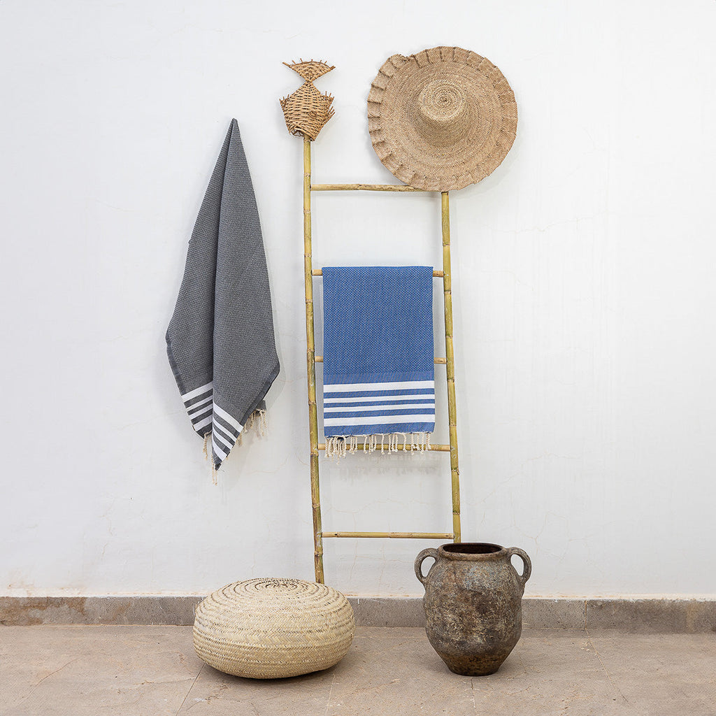 Newport - Fouta - Bleu Grec