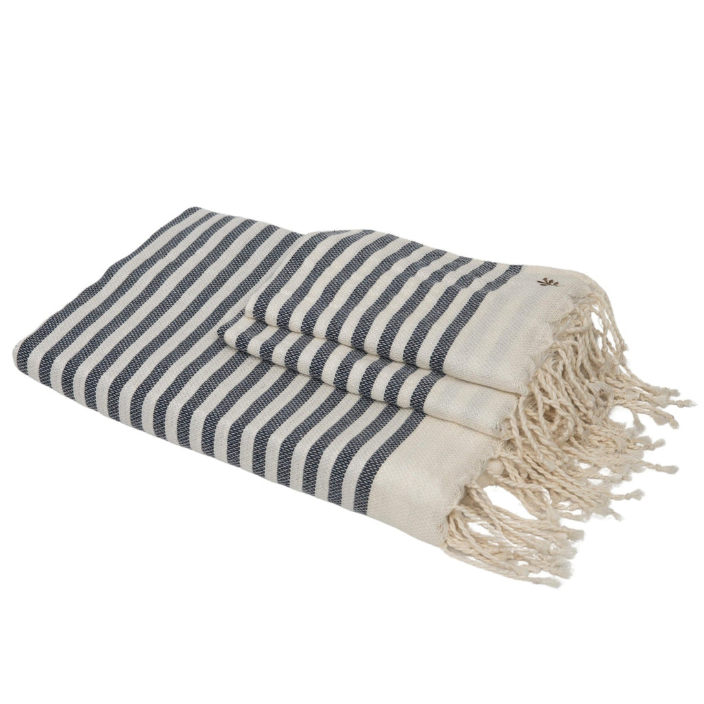 Hossegor - Foutas De Bain (1 Grande et 2 Petites) - Bleu Denim