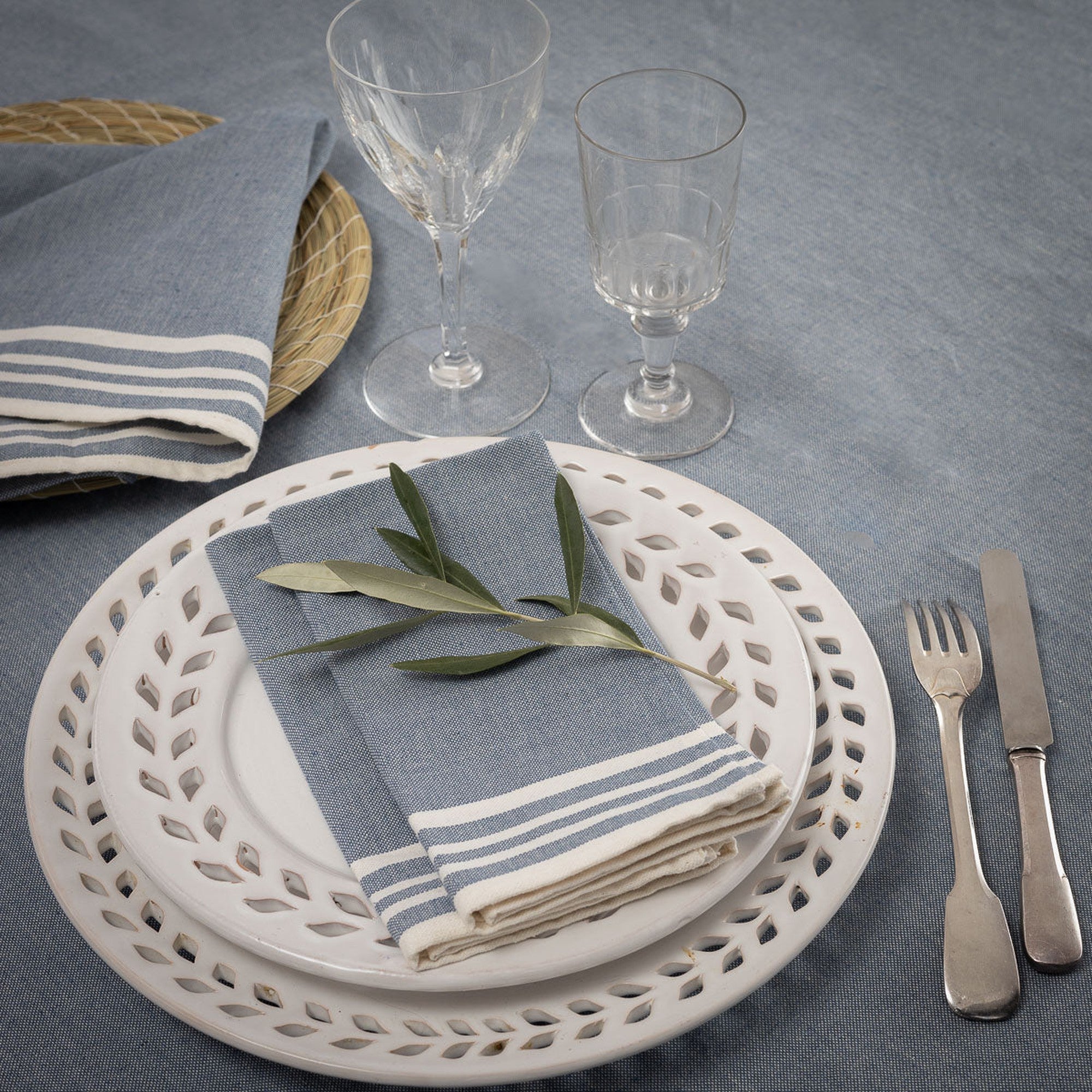 Mahdia - Nappe - Bleu Jean