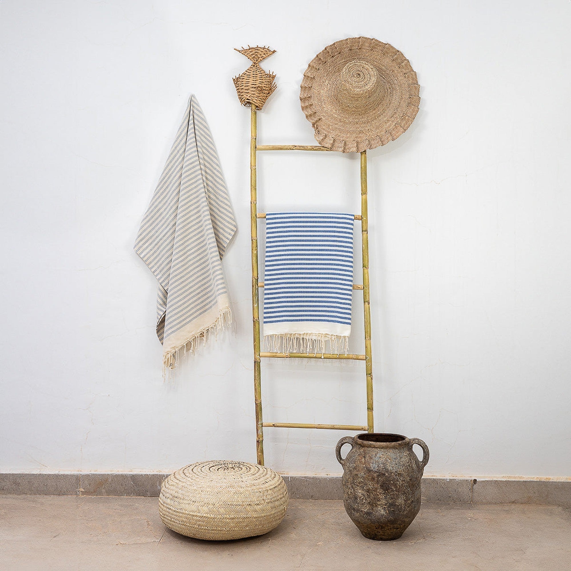 Hossegor - Fouta - Bleu Grec