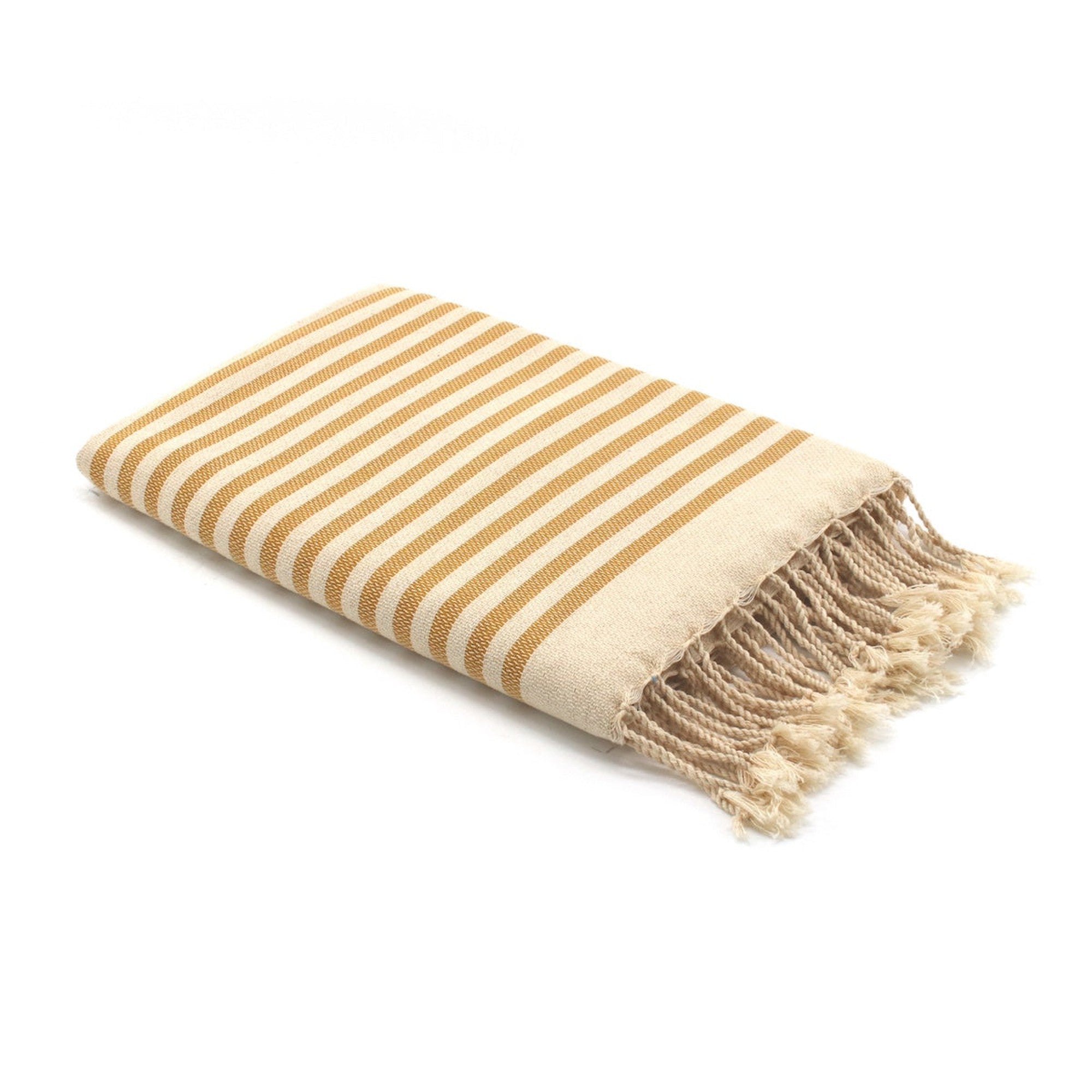 Hossegor - Fouta Xxl - Jaune Moutarde