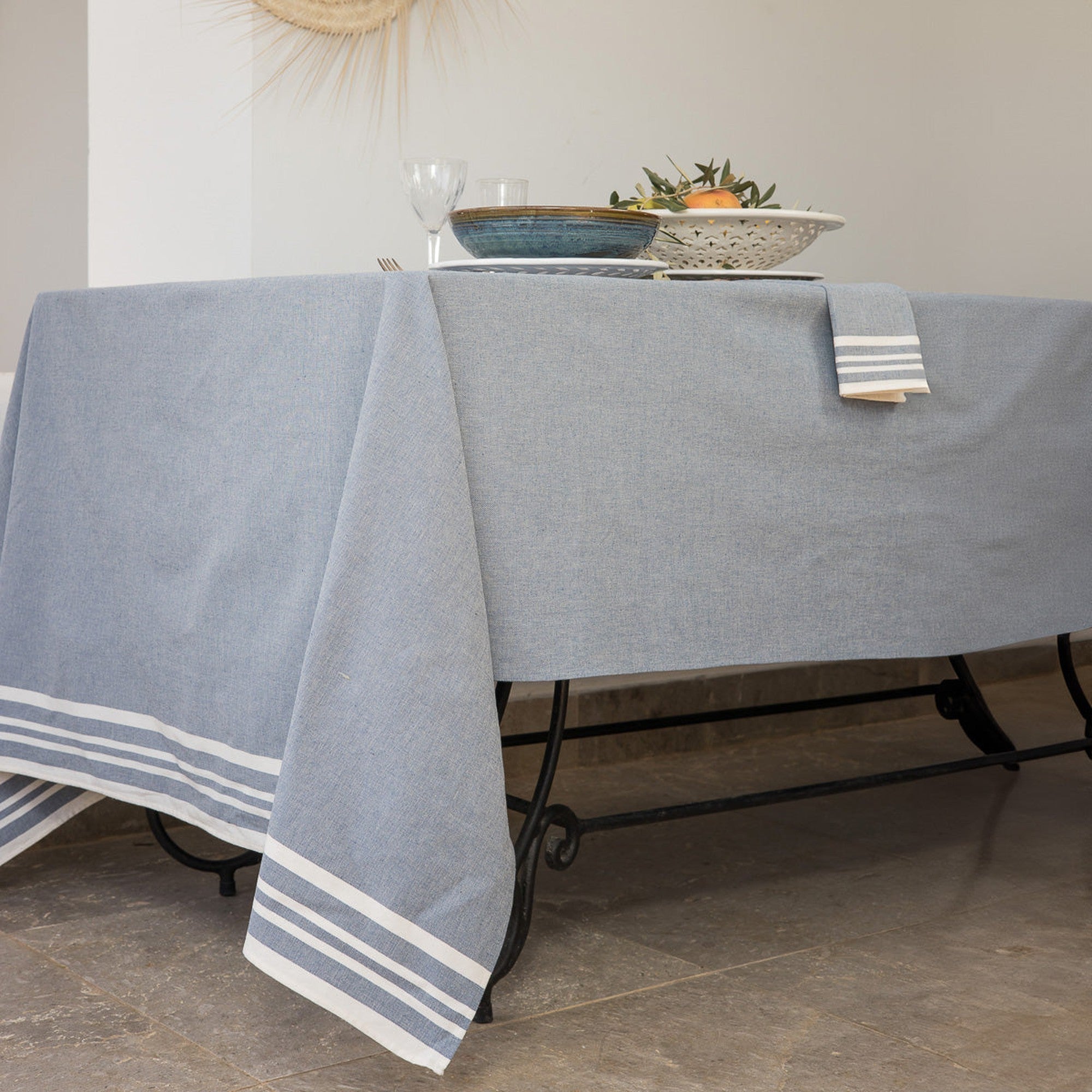 Mahdia - Nappe - Bleu Jean